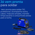 Máquina de Solda Inversora MMA/TIG Tigon 160A - Imagem 9
