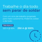 Máquina de Solda Inversora TIG/MMA Tigon 320A - Imagem 13