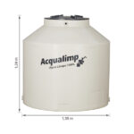 Caixa d'Água 1.750L em Polietileno Acqualimp - Imagem 3