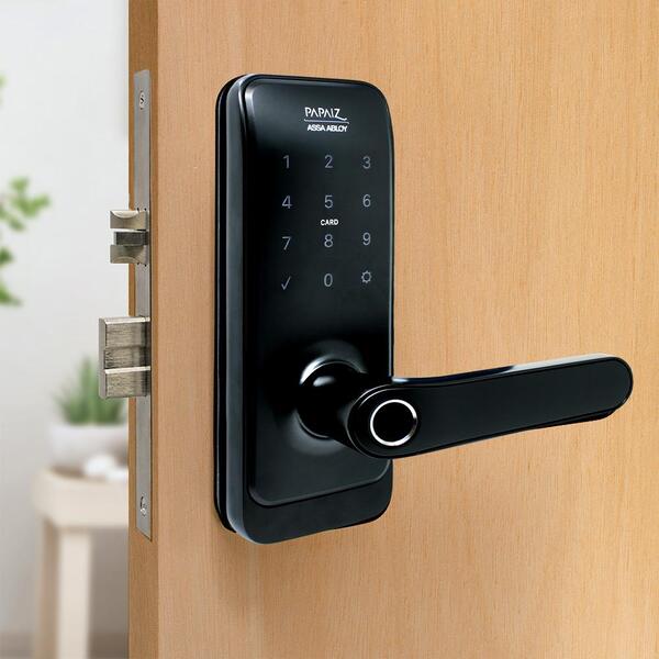 Combo Fechadura Digital Sl205 Com Biometria Senha Cartão Chave E App - Imagem 4