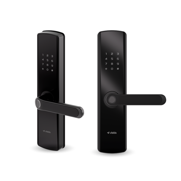 Fechadura Digital de Embutir Velds, Wi-Fi com Biometria, Senha, Aplicativo e Tag, Preto - Imagem 6