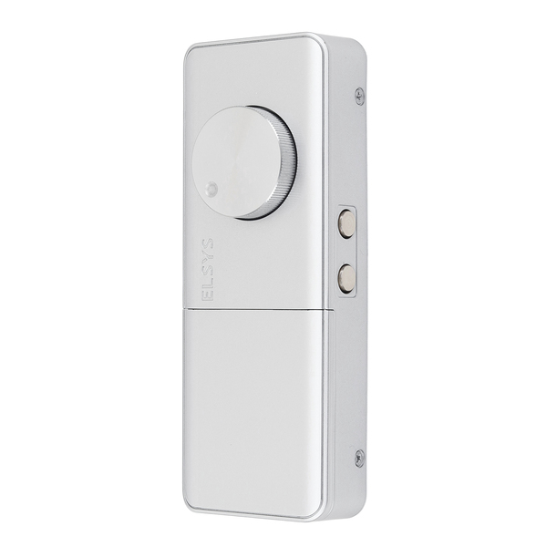 Fechadura Digital Elsys Senha e TAG Tecno Prata Sobrepor - Imagem 4