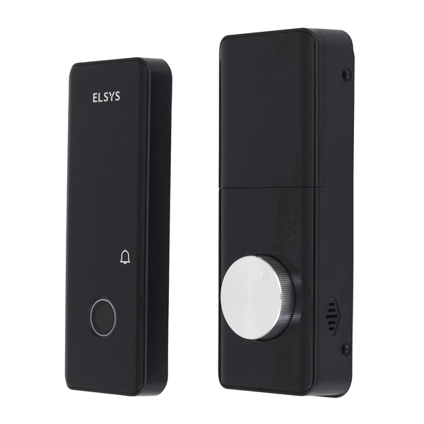 Fechadura Digital Elsys Senha e TAG Tecno ESF-DS4100V Preta Sobrepor - Imagem 4