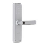 Fechadura Eletrônica Digital Elsys com Wi-Fi, Biometria, Senha e Chave ESF-DE4000B Prata Embutir para Porta de Giro - Imagem 4