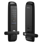 Fechadura Digital Intelbras Senha e Biometria, Tag, Wi-Fi e Chave MFV7000 Preto Embutir - Imagem 2