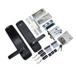 Fechadura Digital Intelbras Senha e Biometria, Tag, Wi-Fi e Chave MFV7000 Preto Embutir - Imagem 8