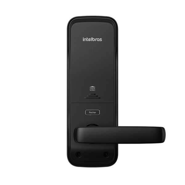 Fechadura Digital Intelbras Senha e Biometria MFV3000 Preto Embutir - Imagem 3