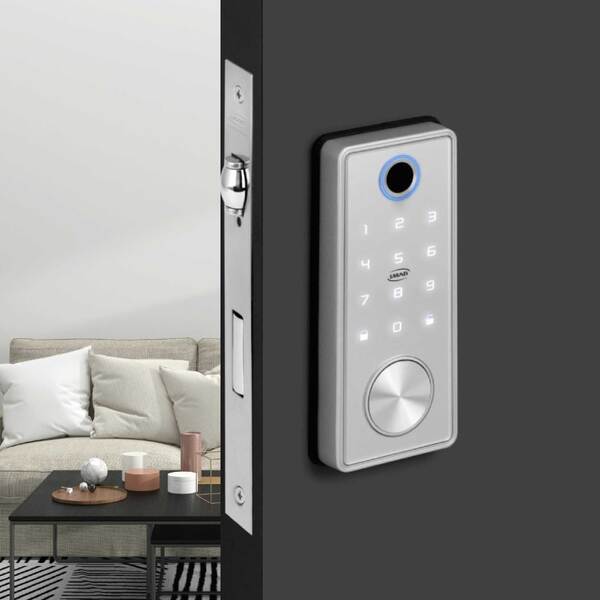 Fechadura Digital Inteligente Imab D120 Cor Prata Rolete - Imagem 5