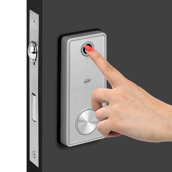 Fechadura Digital Inteligente Imab D120 Cor Prata Rolete - Imagem 7