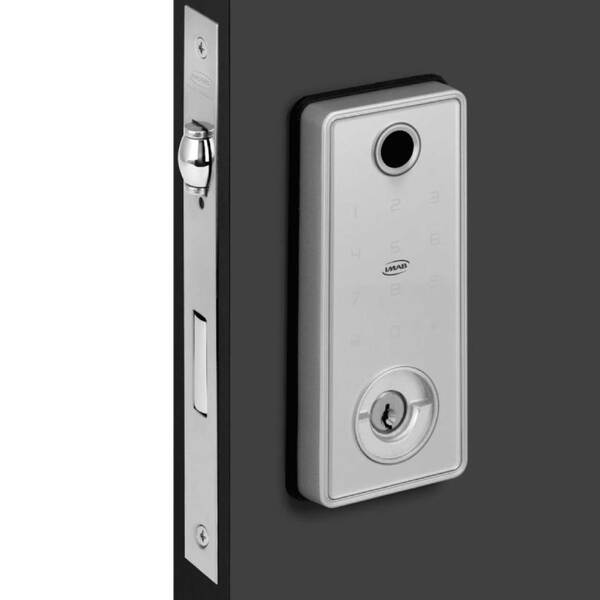 Fechadura Digital Inteligente Imab D120 Cor Prata Rolete - Imagem 6