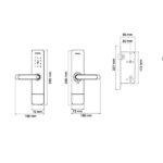Fechadura Digital Pado Fde-600w Com Gateway - Imagem 6