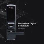 Fechadura Digital Sobrepor Porta Madeira ou Metal Pado FDE-BC200EP Biometria Chave Senha - Imagem 4