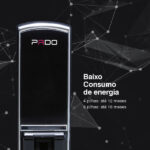 Fechadura Digital Sobrepor Porta Madeira ou Metal Pado FDE-BC200EP Biometria Chave Senha - Imagem 5