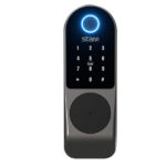 Fechadura Digital S-guardian De Sobrepor Com Biometria, Senha, Cartão E Chave Ip44 Stam