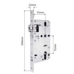 Fechadura Digital S-power Com Biometria, Senha, Cartão E Chave Stam - Imagem 5