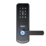 Fechadura Digital S-power Com Biometria, Senha, Cartão E Chave Stam