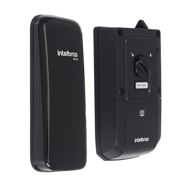 Fechadura Eletrônica Digital com Senha de Sobrepor FR10 Preto Intelbras - Imagem 6