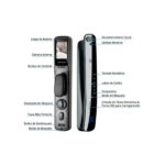 Fechadura Eletrônica Digital De Embutir Com Reconhecimento Facial 9200 Smart Tech Preta Advance - Imagem 3