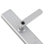 Fechadura Eletrônica Digital Elsys com Biometria e Senha ESF-DE2000B Prata Embutir para Porta de Giro - Imagem 3