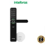 Fechadura Smart Embutir C/ Maçaneta Intelbras Ifr7000+ Preto - Imagem 7