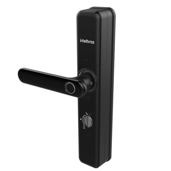 Fechadura Smart Intelbras Com Maçaneta Preta Mfr 7000 - Imagem 7