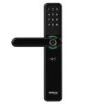 Fechadura Smart Intelbras Com Maçaneta Preta Mfr 7000