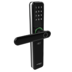 Fechadura Smart Intelbras Com Maçaneta Preta Mfr 7000 - Imagem 3